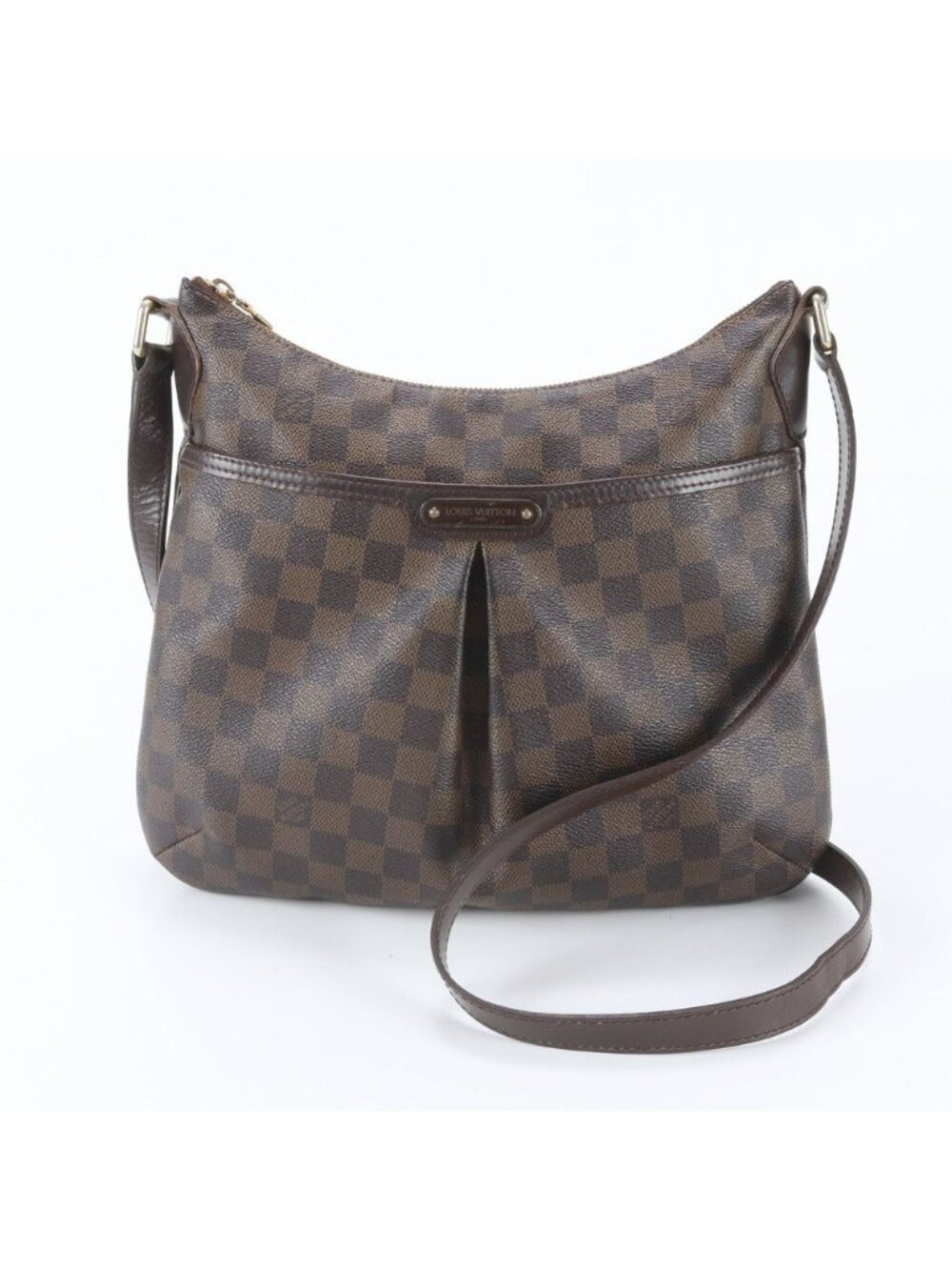 Louis Vuitton Damier Bloomsbury PM Leather Shoulder Bag Crossbody Hand